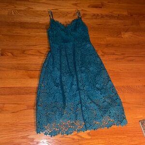 XS ASTR The Label teal green dress || Great condition, barely worn